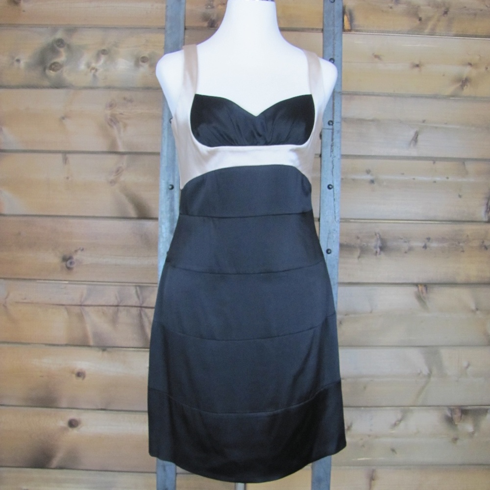 BCBGMaxAzria Black Cocktail Dress - Size 10